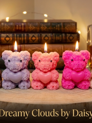 Cute Teddy Candle