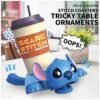 Stitch Coaster - Blue