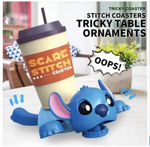 Stitch Coaster - Blue