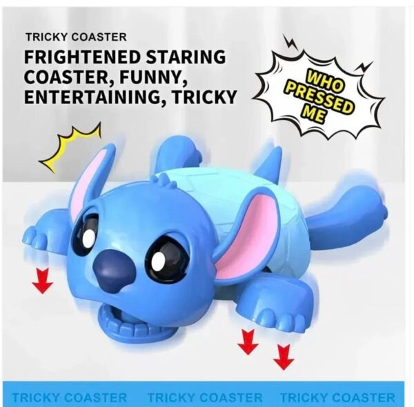 Stitch Coaster - Blue